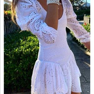 HUDSON & BAILEY white Roselani Mini Dress - never worn! - NWT - SIZE M